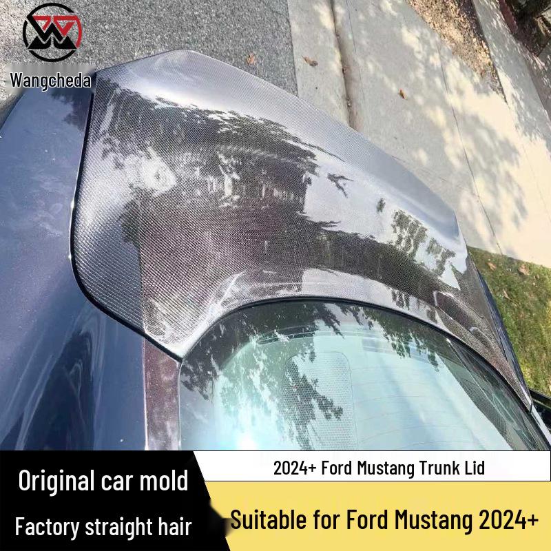 Крышка багажника из углеродного волокна для Ford Mustang 24+