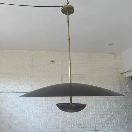 Подвесной светильник из латуни, современный подвесной потолочный светильник для гостиной, столовой, кухни, золотой купольный светильник для домашнего декора