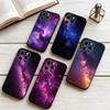 Чехол для телефона «Космос для Галактической Вселенной» для iPhone 17,16,15,14,13,12,11 Plus,Pro Max,XS, Мягкий силиконовый черный чехол