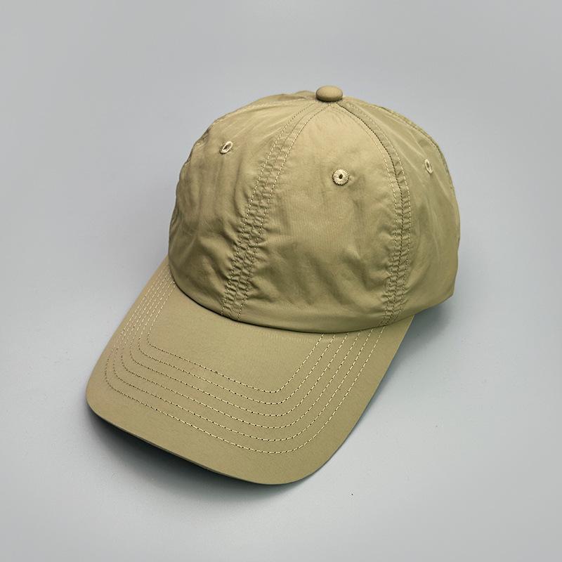 Solid Color Sports Quick-Drying Baseball Cap Men'S And Women'S Casual Sunshade Multi-Color Breathable Outdoor Cap