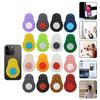 Silicone Suction Cup Phone Holder for All Cellphone Avocado Shaped Phone Holder Double Sided Phone Suction Mount Stand