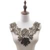 1 шт. 3D полая кружевная бейка с вышивкой воротник ремесло Diy швейная ткань нашивки свадебное платье аппликация