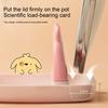 Держатель крышки кастрюли Мультяшный дизайн Противоскользящий зигзагообразный край Утолщенная прочная конструкция Компактные антидеформированные ложки