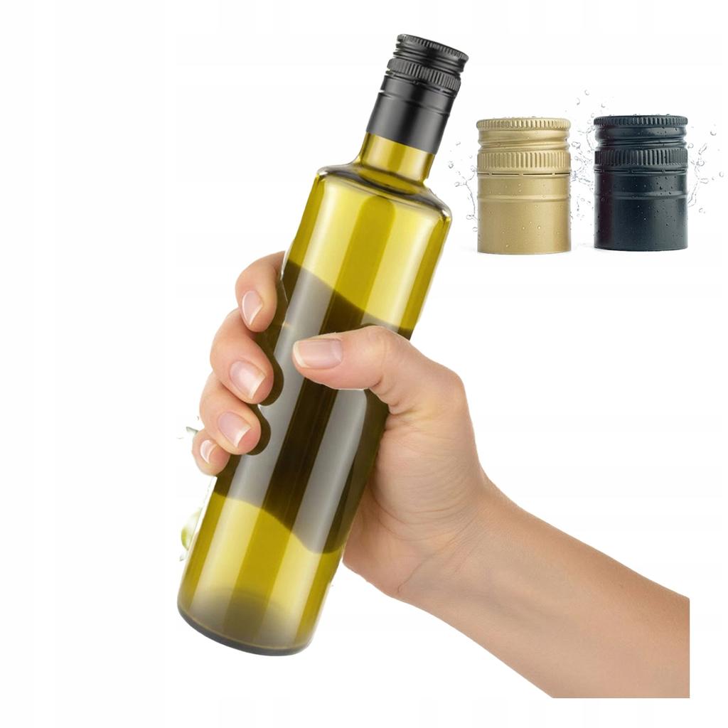 50x Bottle DORICA OLIVE 500ml Bottles for Olive Oil Juice 50pcs + CAP 0.5l