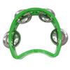 Tambourine Plastic Handheld Percussion 4 Bells Kids Musical Rhythm Instrument for School Party