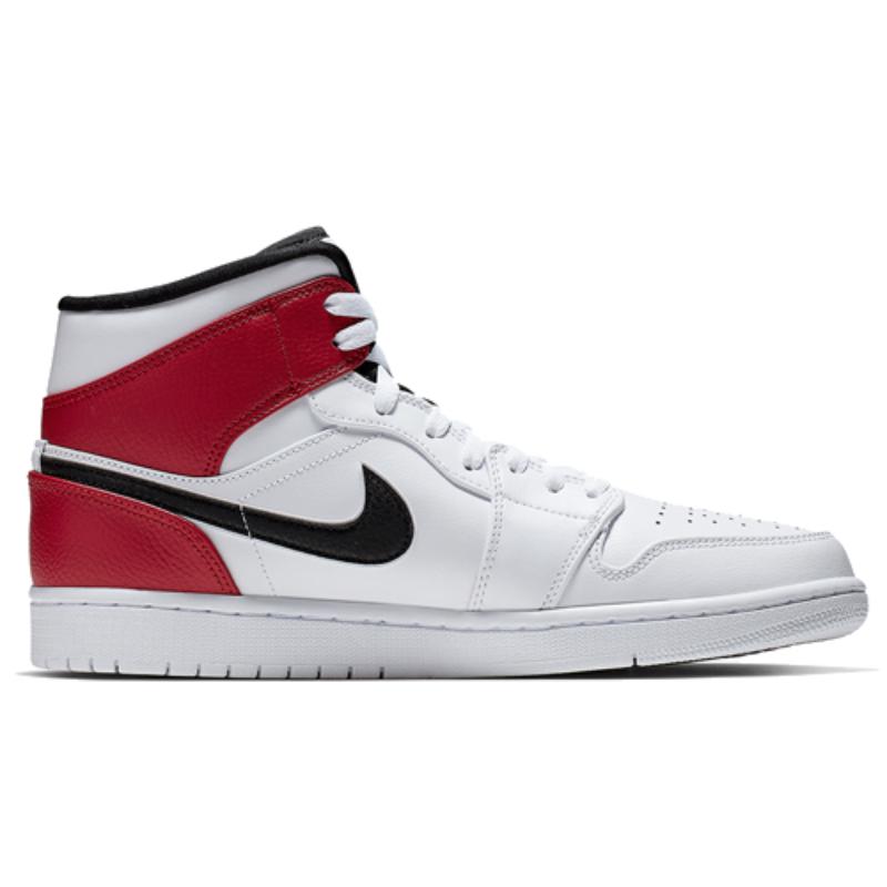 Air Jordan 1 Mid 'White Chicago' Jordan 554724-116
