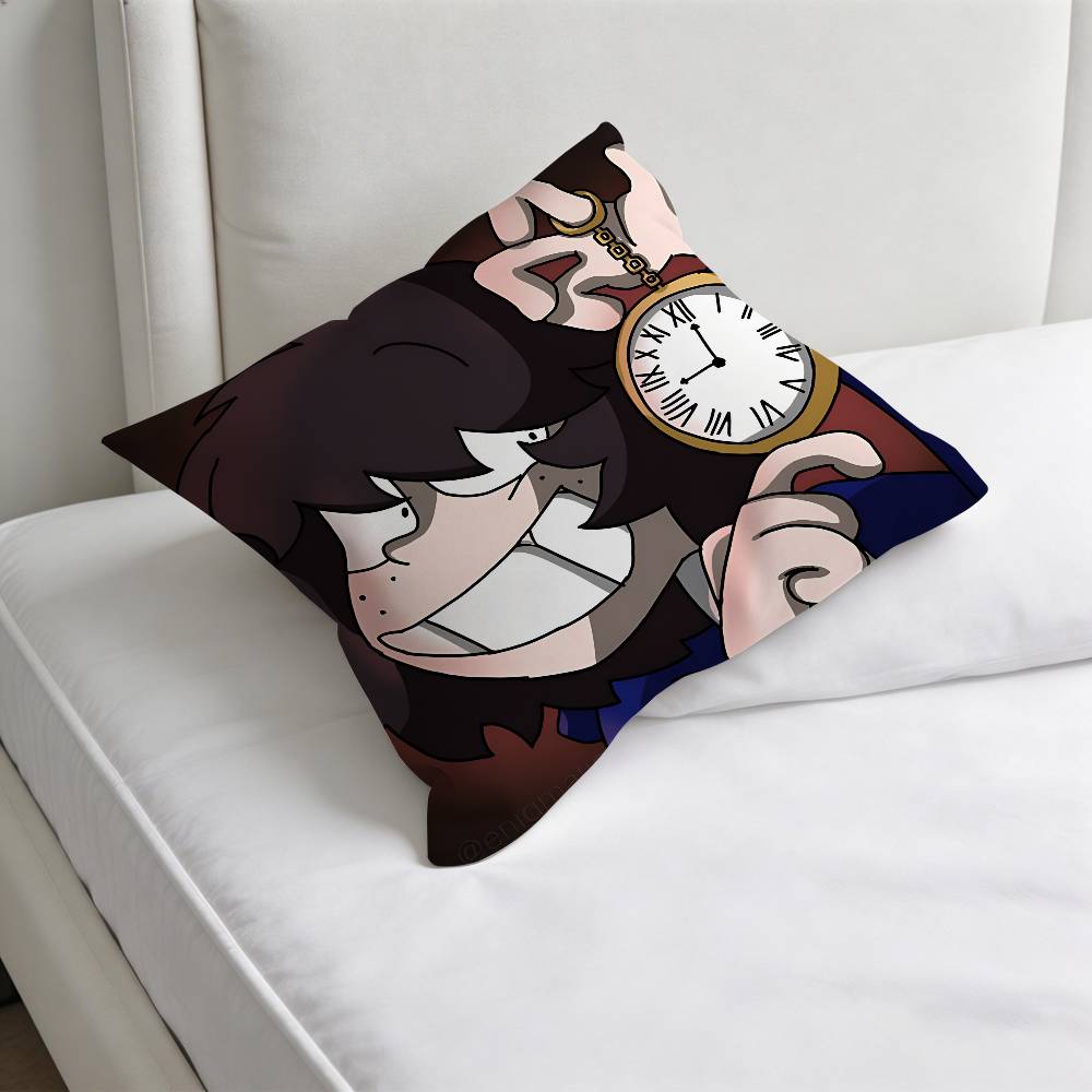 WWill Mike Onewheatmark Byler Decorative Square Pillow Cover Modern Cushion Case for Living Room Bedroom