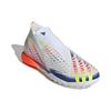Adidas Predator Edge.1 TF Al Rihla Pack — белые мужские кроссовки Cloud-White Solar-Yellow Power-Blue GZ6101