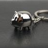 Cute Exquisite Small Pig Keychain  Bag Charm Alloy Car Key Holder