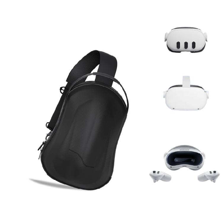 EVA Hard Carrying Case with Shoulder Straps for 4 Ultra VR Glasses Protective Box Travel Storage Bag