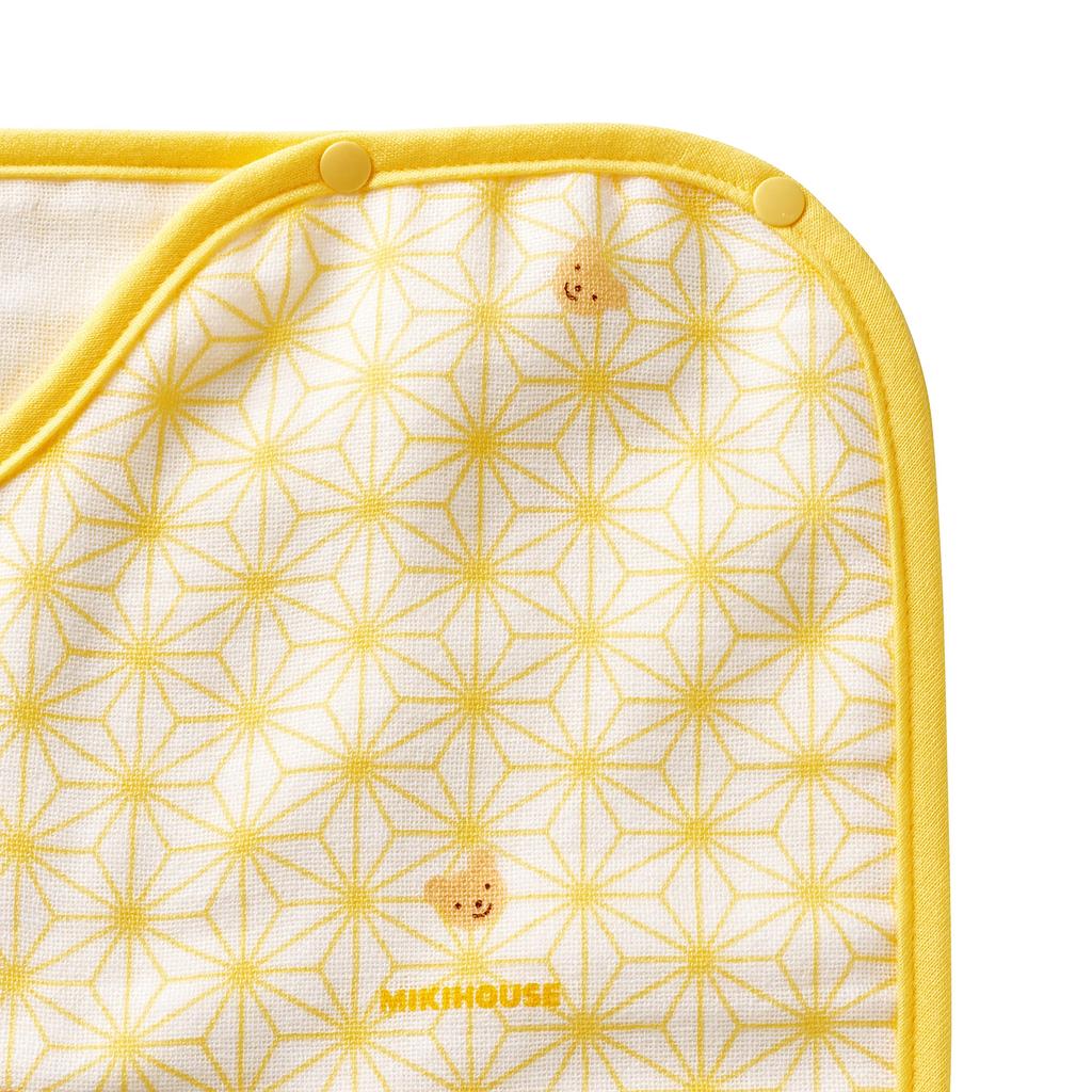 Gauze Made In Prevents Colds While For Boys and Baby Yellow [Miki House] Sleeper, Triple-Weave Gauze, 100% Cotton, Japan, Sleeping, Girls, Babies,