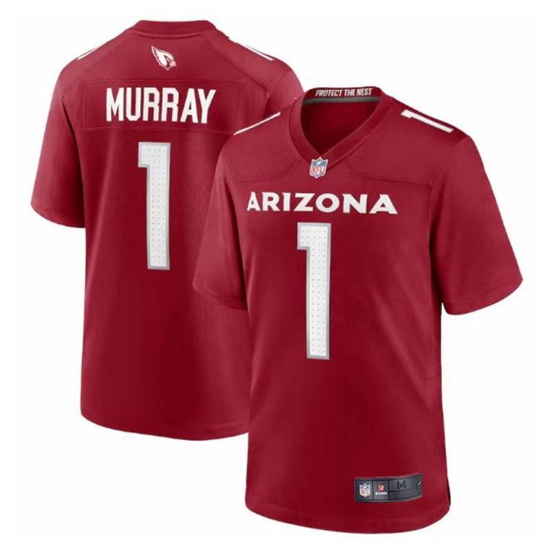 Arizona Cardinals 1 Murray Football Jersey Men Multiple Styles Sizes