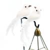 Decorative Fake Doves White Artificial Foam Feather Wedding Ornament Home Craft Table Decor Bird Toy Wedding Decor