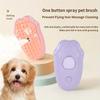 Pet Grooming Folding Floating Hair Brush Comb Pet Cleaning Supplies Rechargeable Massage Brush Rotatable Cat  Dog Multi-functional Spray  Accessories