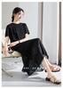 Fashion Splicing Straight Tube Dress