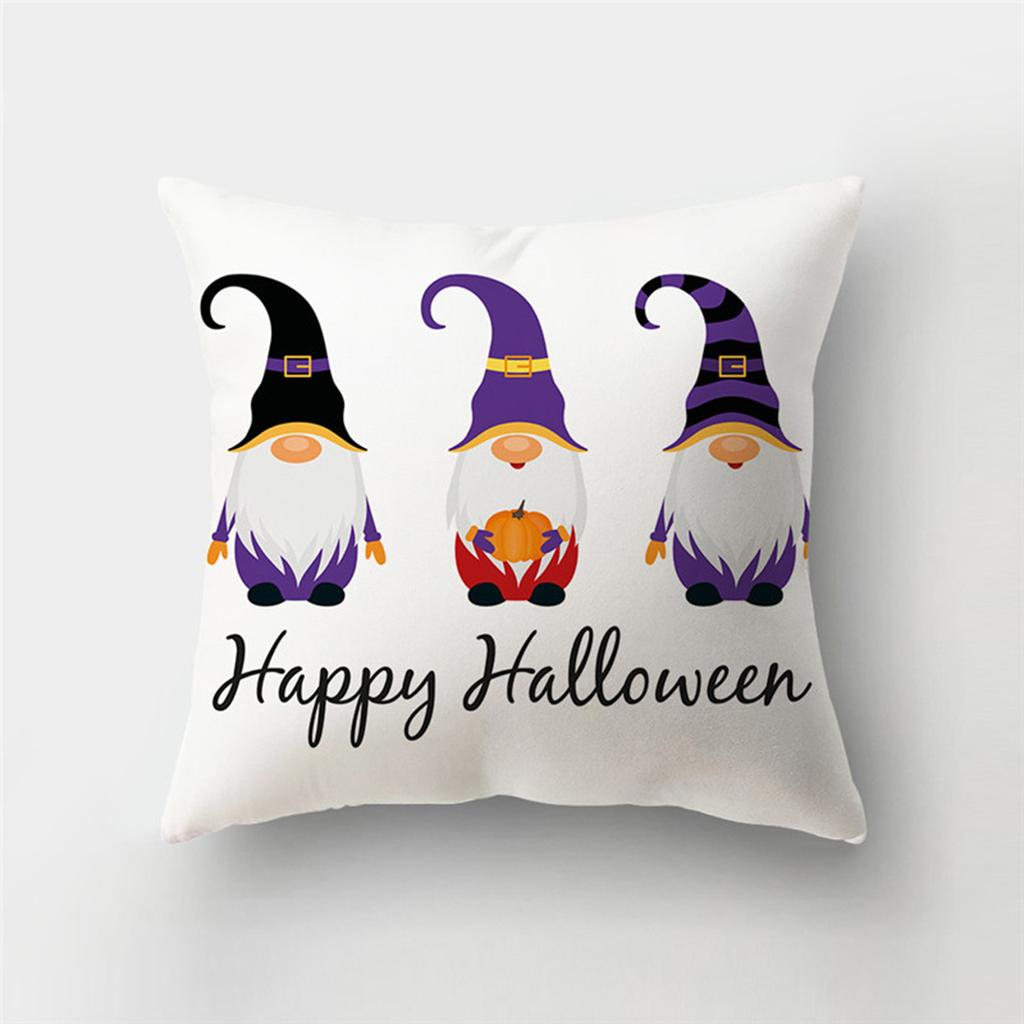 Хэллоуин тема ужас тыква принт узор наволочка дома гостиная диван украшения полиэстер молния подушка наволочка