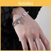 Double Layer Fashionable Titanium Steel Bracelet Minimalist Hipster Accessory Gifting For