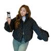Padded Jacket Female Winter Student Short Small Thickened Loose Padded Jacket