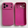Противоударный Мягкий Простой Однотонный Чехол для Телефона Для iPhone 17 16 15 Pro Max 17 Air 16 PLus Устойчивая Защита Объектива TPU Чехол