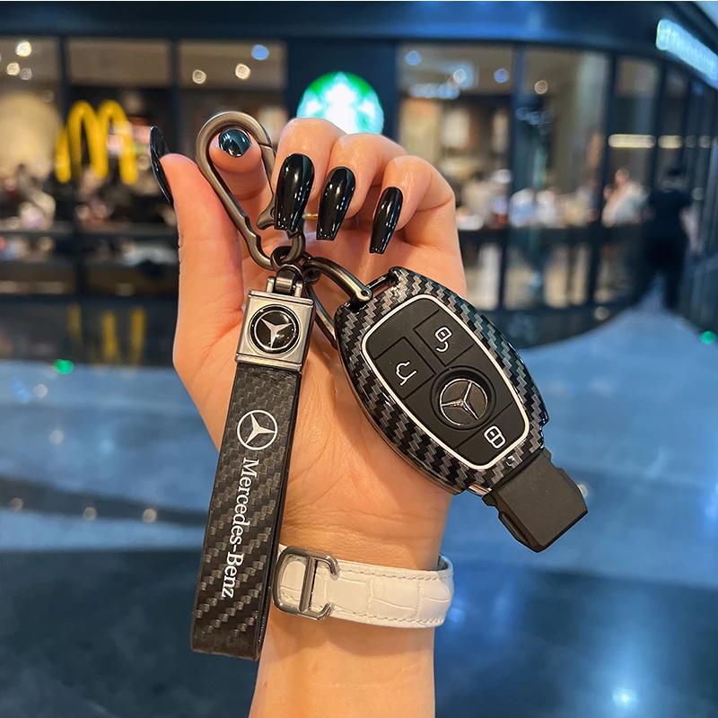RPO5 Car Key Case Cover for Mercedes Benz CLS CLA GL R SLK AMG A B C S Class Keys Protection Covers