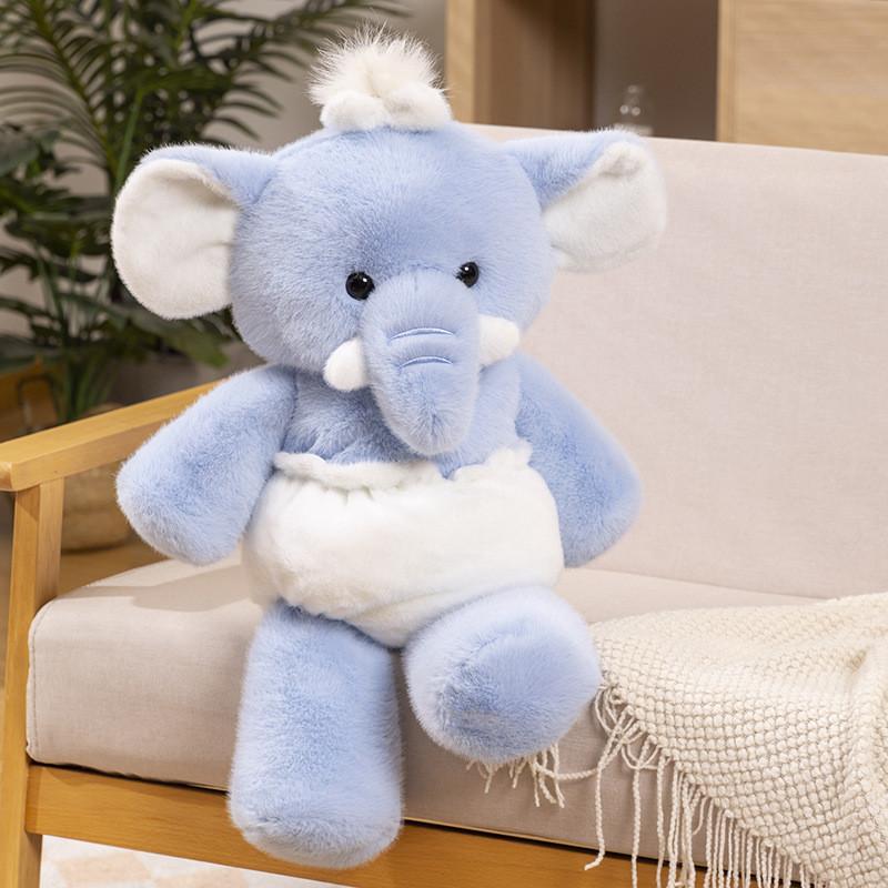Delightful Plush Benny Elephant Sleep Companion With Lovable Design For Little Ones