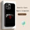 Персональный плакат певца BonS J-jovis Чехол для телефона Для iPhone 17 16 15 14 13 12 Plus Pro Max Высококлассный Люксовый Magsafe Овчина