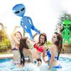 Inflatable Toys Simulating Aliens Creative PVC Summer Pool Water Party Supplies Novelty Halloween Party Cosplay Inflatable Toys