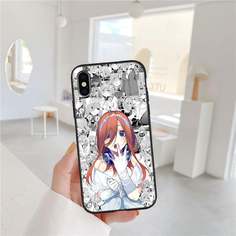 Новый высококачественный чехол для телефона Miku Nino Itsuki Nakano для Xiaomi Poco C40 C50 C51 C55 C65 C71 C75 F2 F3 F5 F6 F7 M2 M3 Pro Ultra