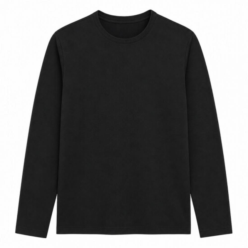 Limid Men Basic Round Neck LOng Sleeve T shirT On Sha Qwford4o