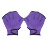 1 Pair Swimming Gloves Adjustable Men Women Aquatic Swim Training Glove Webbed Fitness Water Resistance Training Hand Fins Paddles Swimming Gear