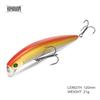 Kingdom Высококачественная рыболовная приманка, плавающая жесткая приманка Minnow, 12 см, 21 г, искусственные приманки, хорошие воблеры, рыболовные приманки