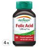 Jamieson Folic Acid 25g, 100 Tablets, 4 units,Korean Health Food