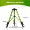 Impact Sprinkler on Tripod Base Heavy Duty Lawn Sprinkler 360 Degree Large Area Irrigation Brass Sprinkler Nozzle and
