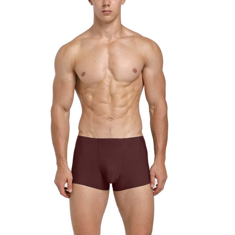 Vogue L-XXXL антибактериальные 3D спандекс популярные 1 шт роскошные боксеры бесшовные ледяной шелк высокое качество горячая распродажа нижнее белье шорты мужские