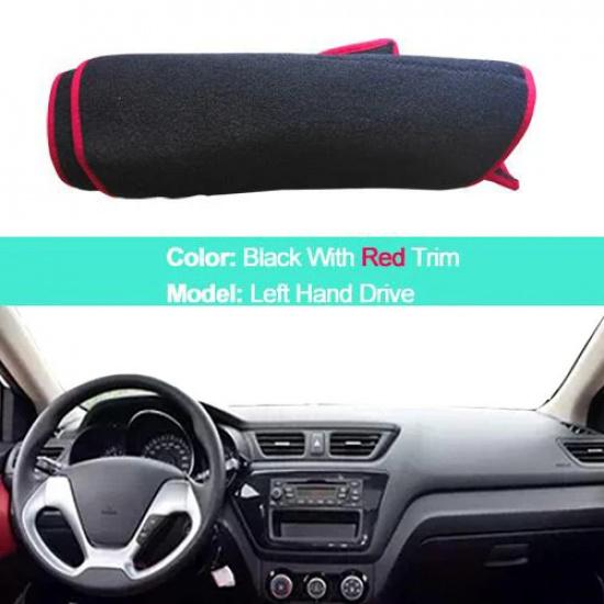 Car Dashboard Cover For Russia Kia Rio 3 2012 2013 2014 2015 2016 2017 Dash Mat Pad Carpet Dashmat Sun Shade Pad Car Styling