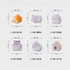 6Pcs/set Cartoon Hamster Animal Miniatures Resin Ornaments Fairy Garden Decoration Micro Landscape