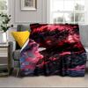 Jujutsu Curse Battle Blanket Flannel Blanket for bed, sofa, Camping, Hiking, Picnic Essentials, gift for family Fan gifts