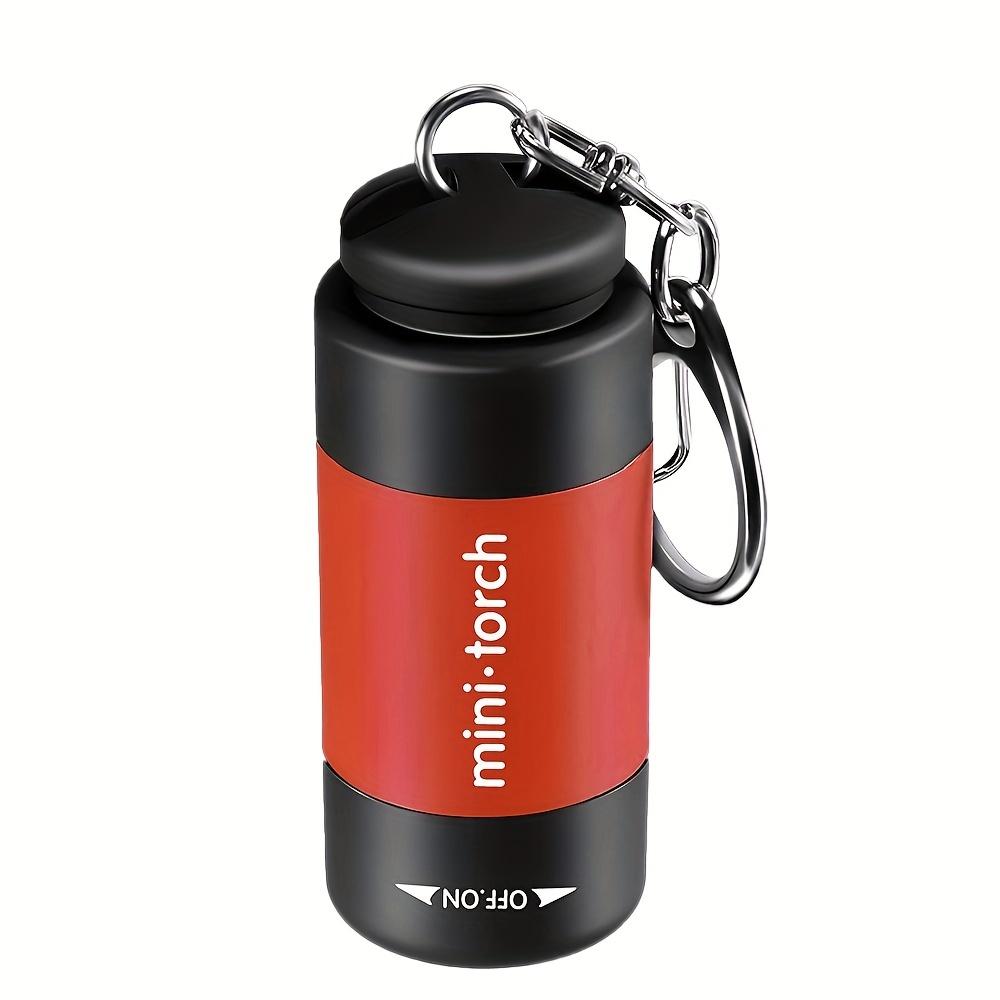 Светодиодный микрокарманный фонарик Портативный USB перезаряжаемый фонарик-брелок Водонепроницаемый Домашний Уличный Походный Кемпинговый Фонарик