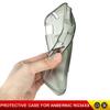 TPU Half Transparent Soft Shell Case Protective Cover For ANBERNIC RG34XX Handheld Game Console Anti-Scratch Storage Box