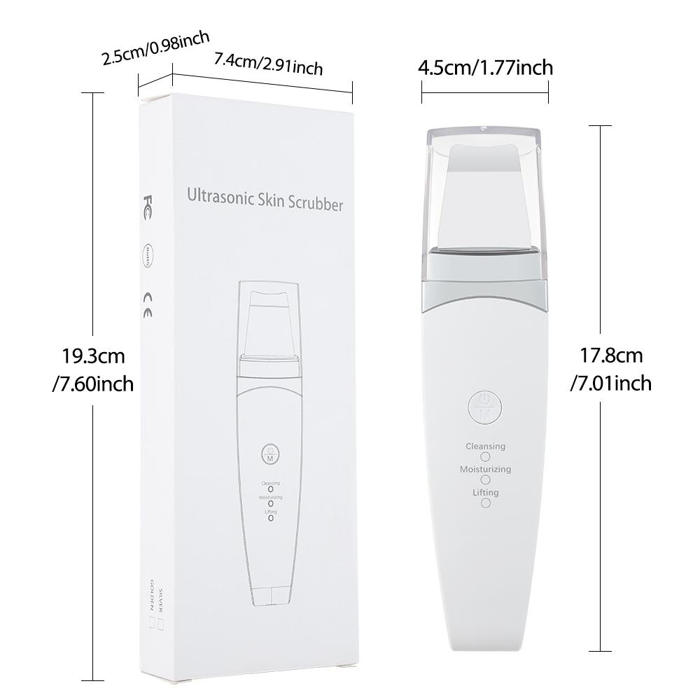 Ultrasonic Skin Scrubber Deep Cleansing Facial Massager