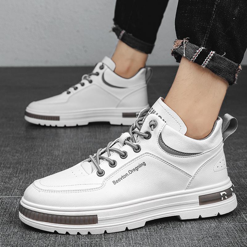 Fashion High-top Casual Shoes In Autumn and Winter, Youthful Personality, Men's Wild Tide Shoes