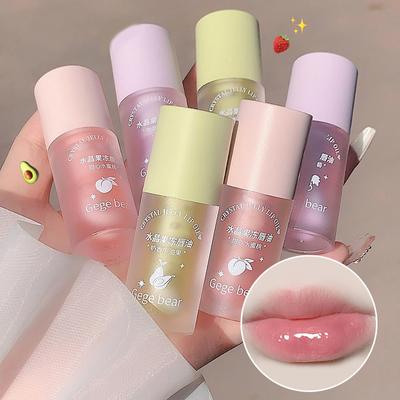 4 г Crystal Jelly Lip Oil Увлажняющее и придающее объем покрытие для губной помады Блеск для губ