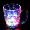 Светящаяся чашка для пива, светодиодная, меняющая цвет, чашка дракона, активируемая водой, прозрачная кружка для питья для барной вечеринки