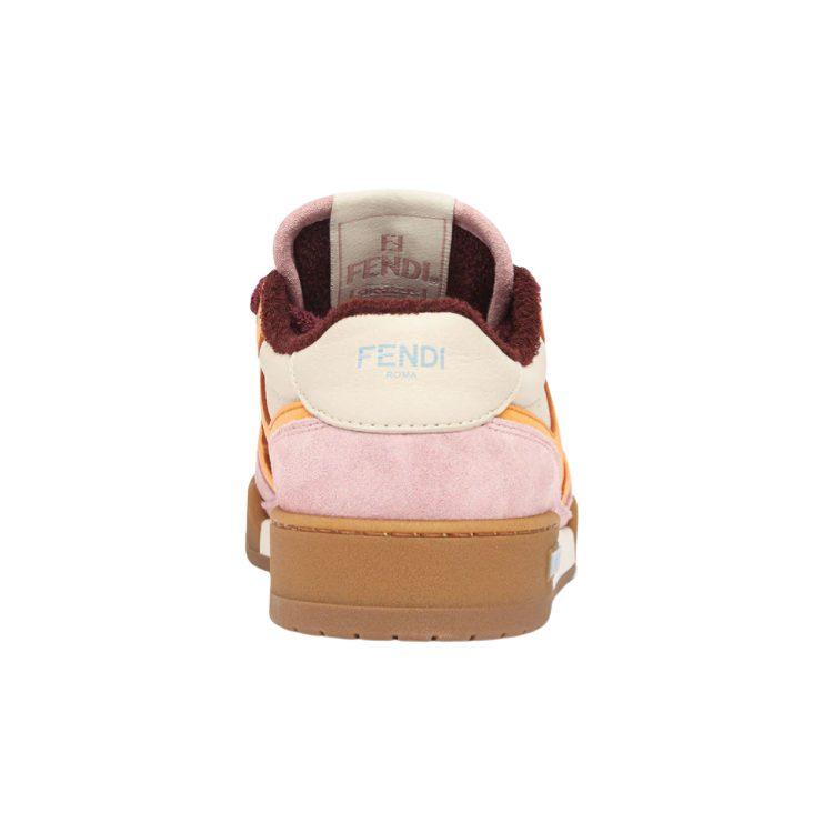 Fendi Соответствие Розовый Желтый Замша Женский 8E8252AI1NF1H1C