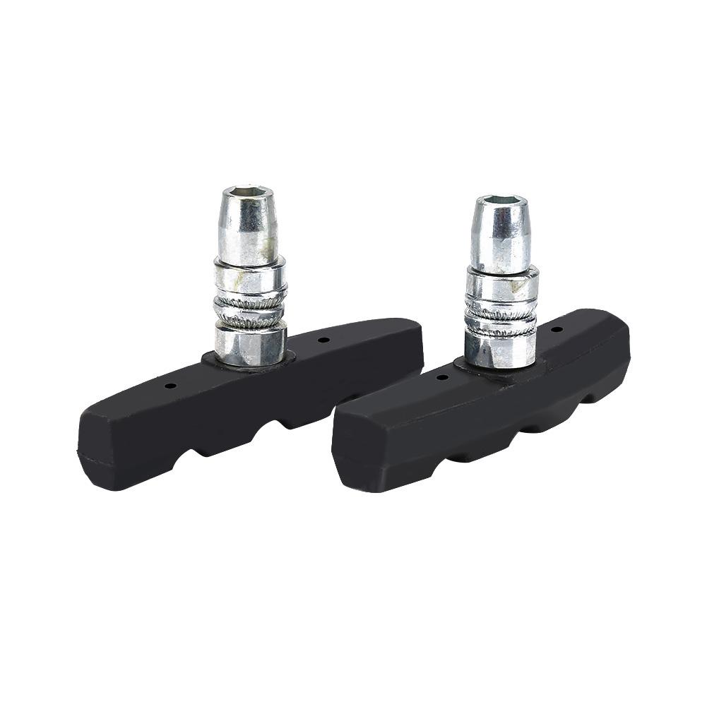 1 пара велосипедных тормозных колодок для горного велосипеда, держатель резиновых блоков, полезные аксессуары