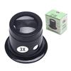 2PCS Portable Mini For Watchmakers Jewelers Eye Loupe Monocular Magnifying Glass Loop Magnifier