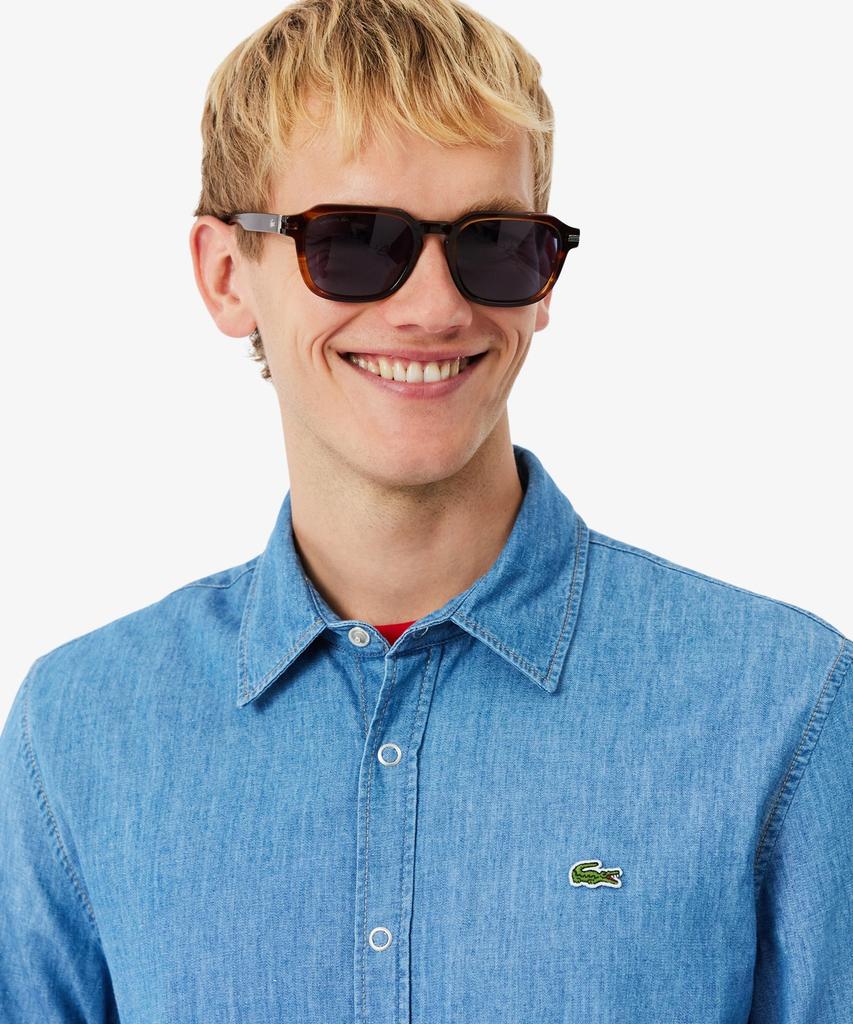 LACOSTE Men'S Denim Shirt Ch2591-56G Mku