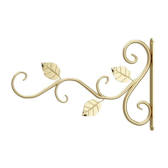 Ретро Подвеска для корзины с растениями Настенный железный крюк Подвесная корзина для цветов Декоративная подвеска для растений Сверхпрочный настенный крюк для балкона сада крыльца