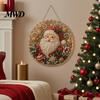 Holiday Gift for Family Christmas Faux Pearl Art Kit, DIY Rhinestone Gem Painting Craft, Santa Tree Living Room Decorations Stocking Elk Pattern