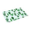 Cute Desert Cactus Succulents Front Door Mat Anti-Slip Outdoor Quick Dry Cacti Plants Doormat Bedroom Entrance Rug Carpet